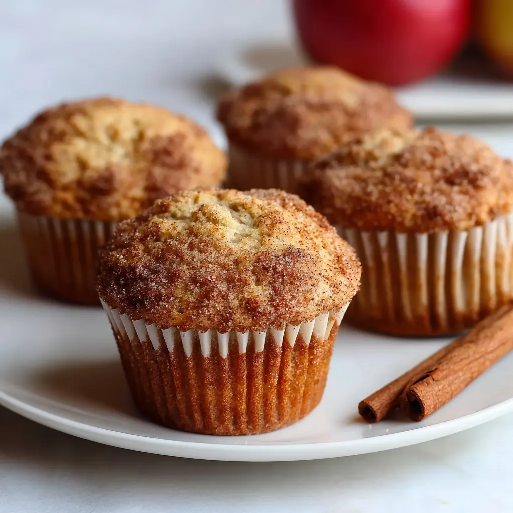 Apple Cinnamon Muffins for Breakfast