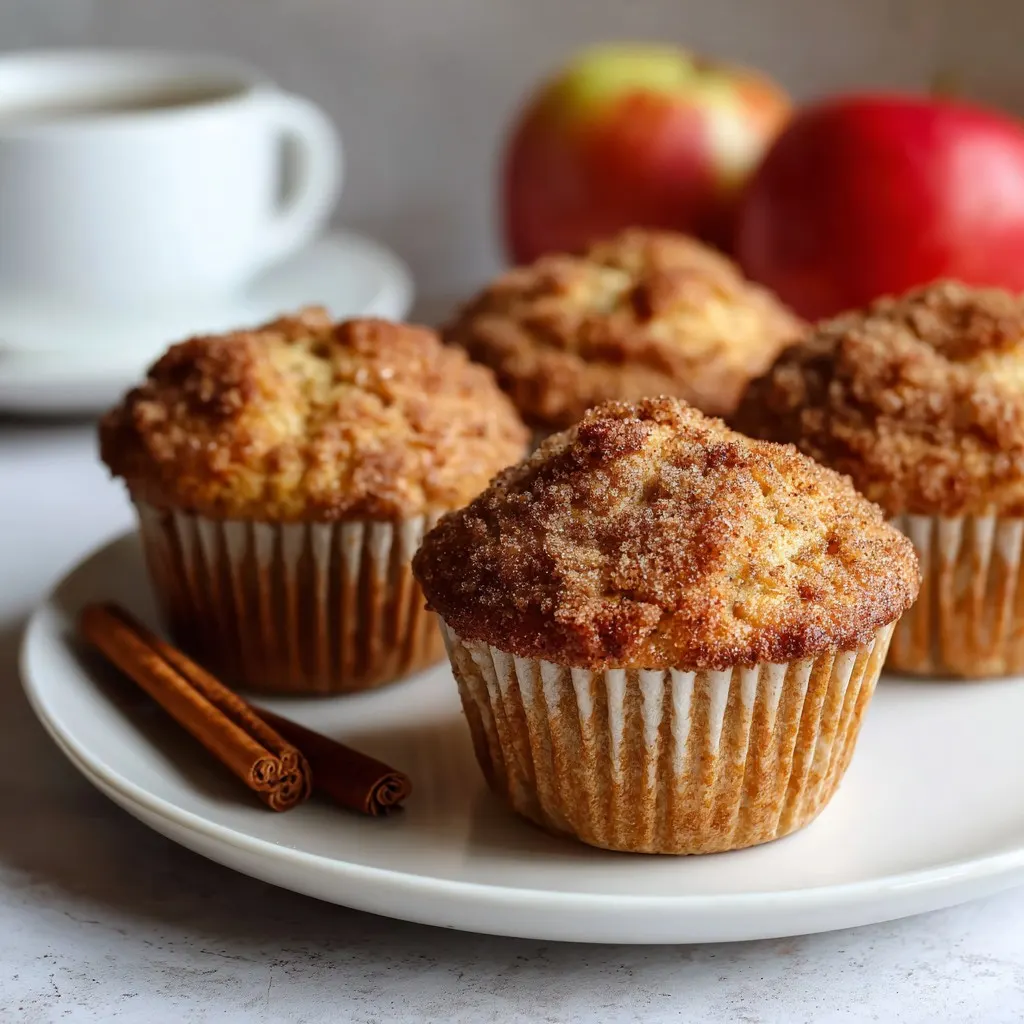 Apple Cinnamon Muffins for Breakfast 1 Apple Cinnamon Muffins for Breakfast