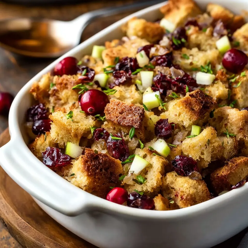 Apple Cranberry Stuffing Recipe