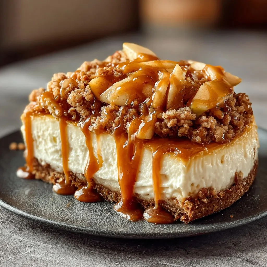 Apple Crisp Cheesecake Recipe 1 Apple Crisp Cheesecake Recipe