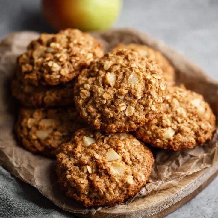 Apple Oatmeal Cookies Recipe
