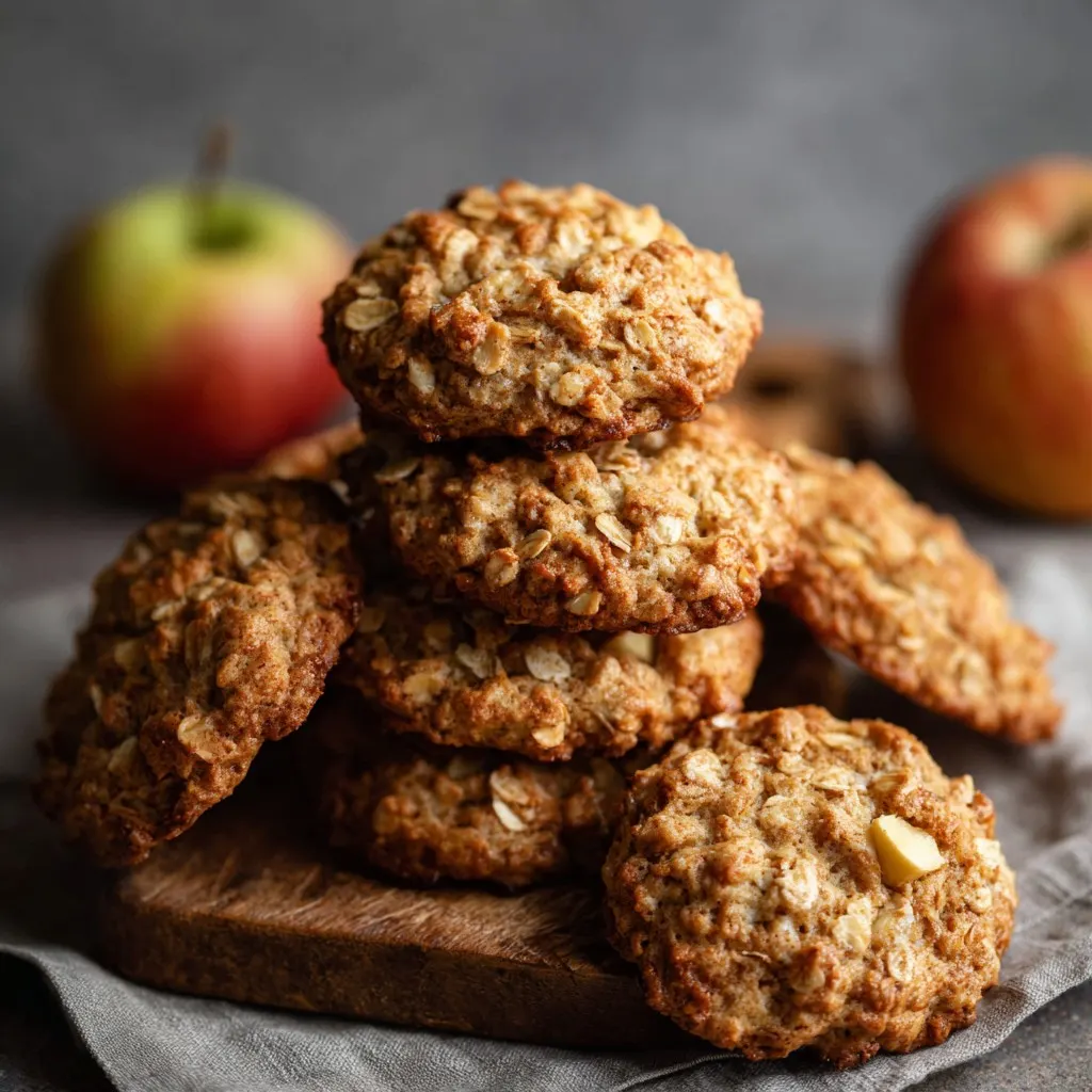 Apple Oatmeal Cookies Recipe