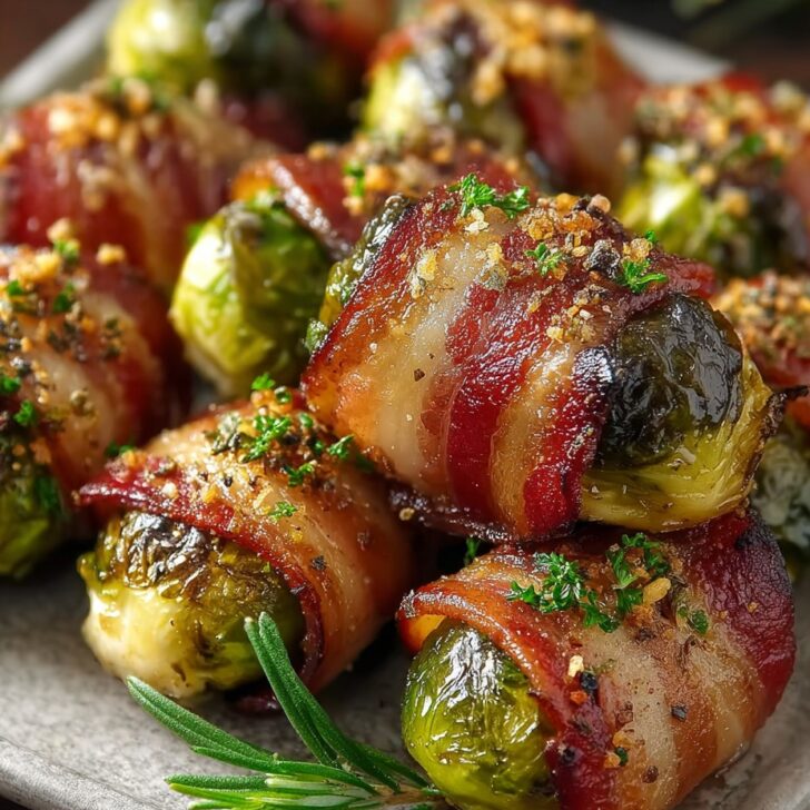 Bacon-Wrapped Brussels Sprouts