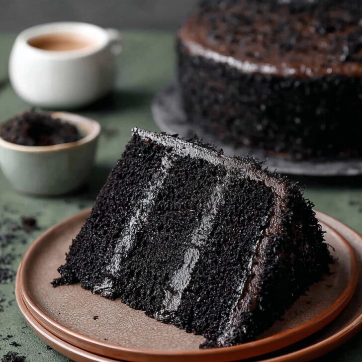 Black Velvet Cake (Naturally Dark Without Dye)
