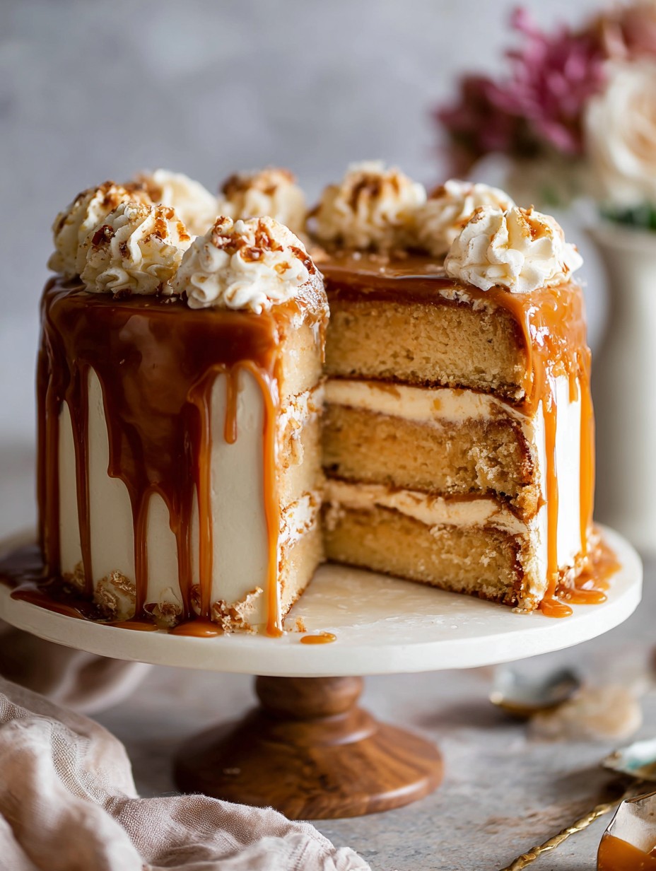Burnt Sugar Caramel Cake