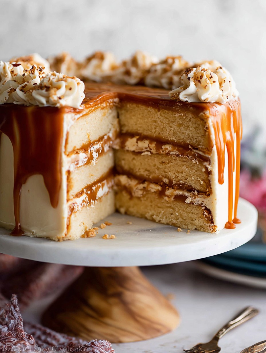Burnt Sugar Caramel Cake