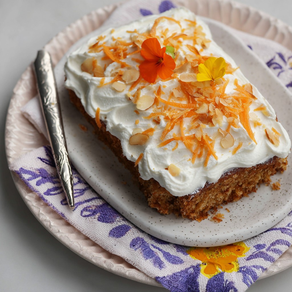 Carrot Tres Leches Cake