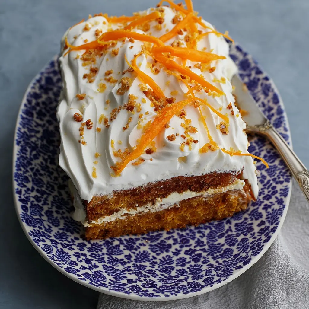 Carrot Tres Leches Cake