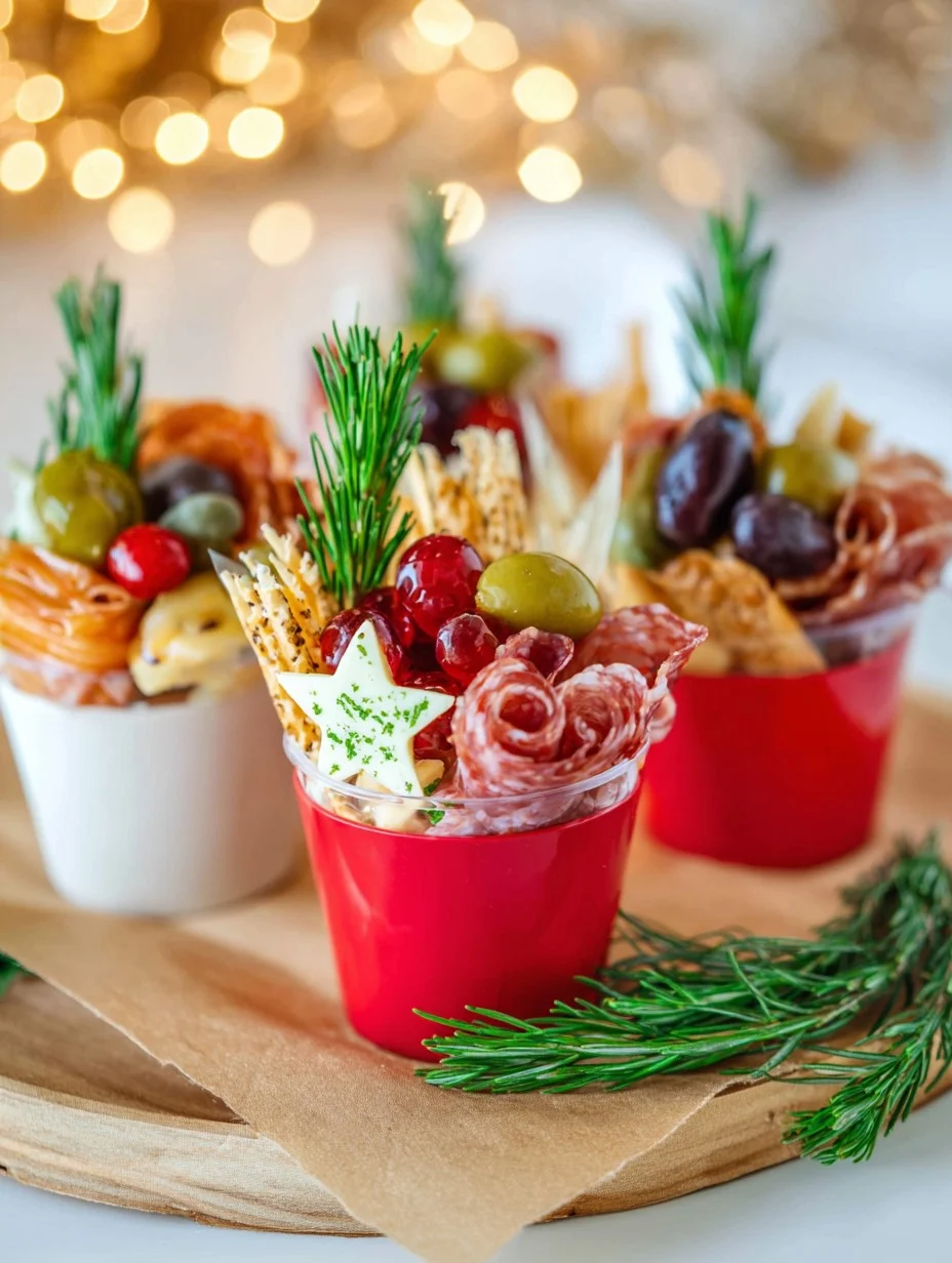 Christmas Charcuterie Cups 1 Christmas Charcuterie Cups