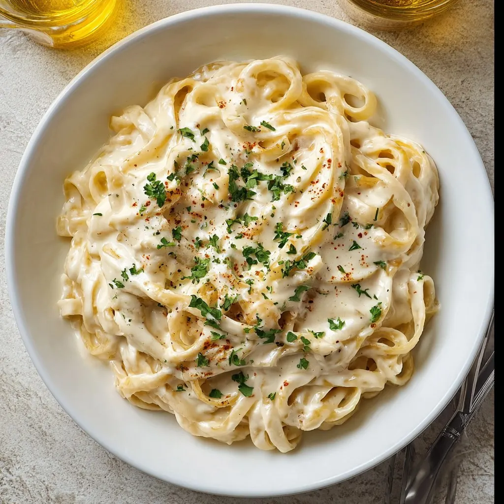 Cottage Cheese Alfredo