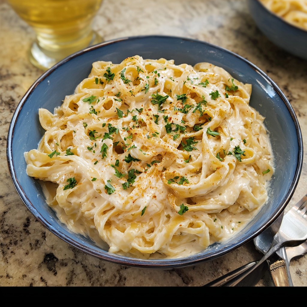 Cottage Cheese Alfredo