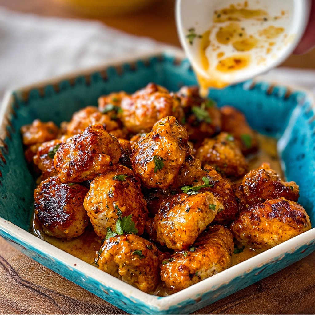 Cowboy Butter Chicken Bites