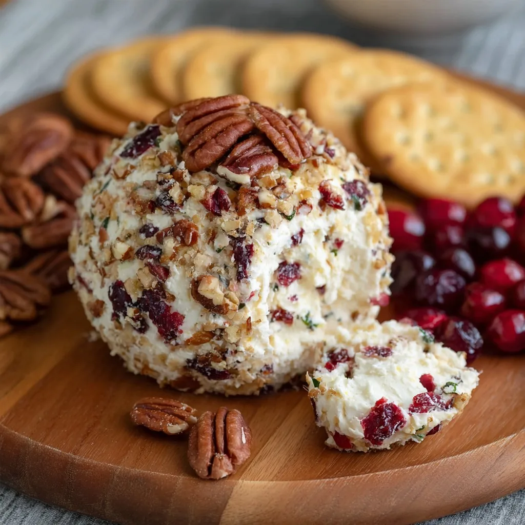 Cranberry Pecan Cheese Ball Recipe