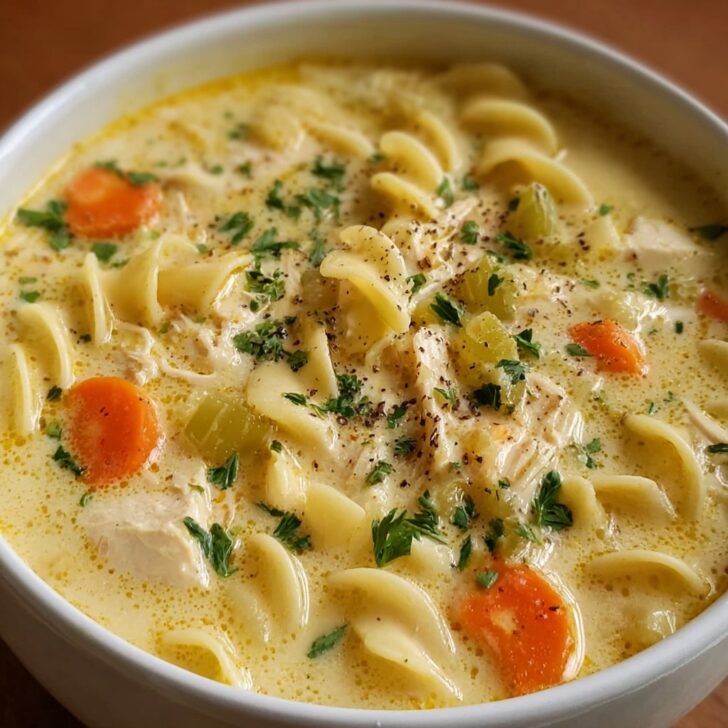 Creamy Chicken Noodle Soup
