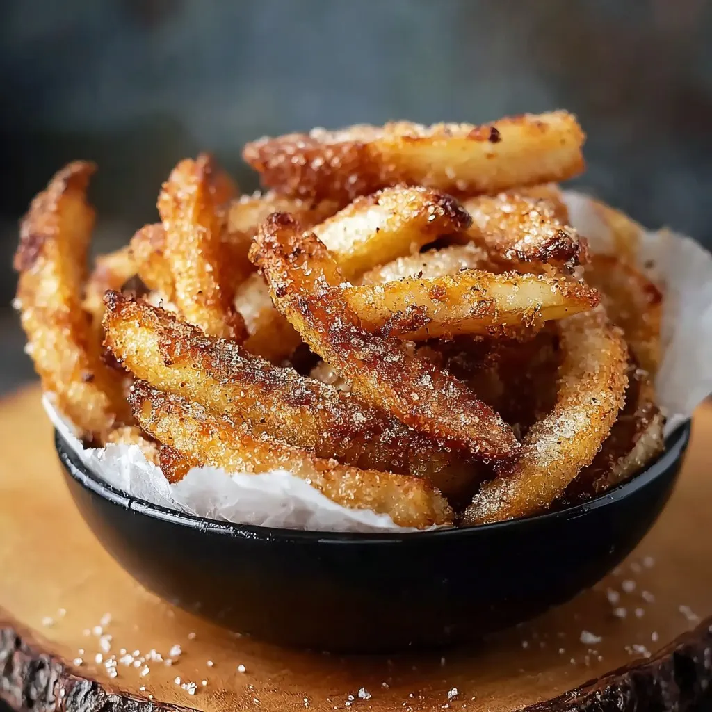 Crispy Air Fryer Apple Fries