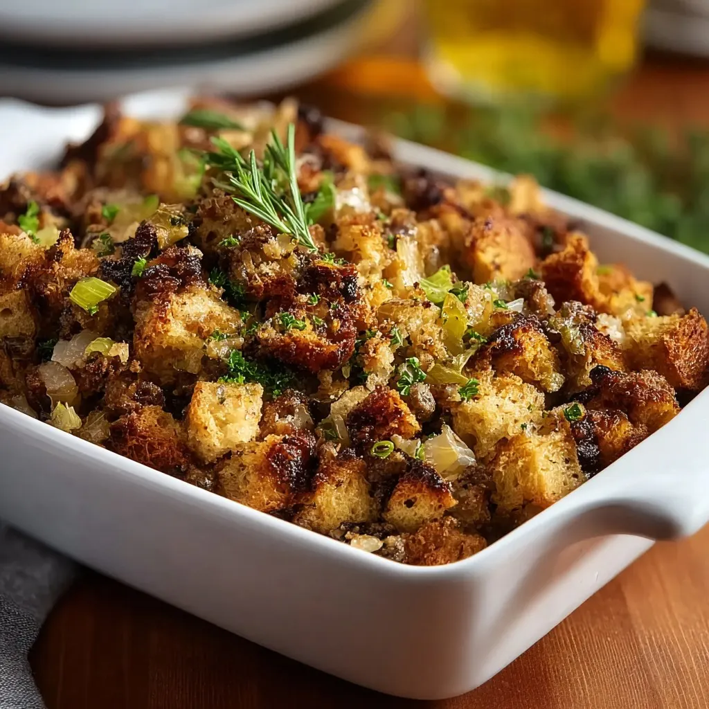 Delicious Grandma’s Thanksgiving Stuffing Recipe