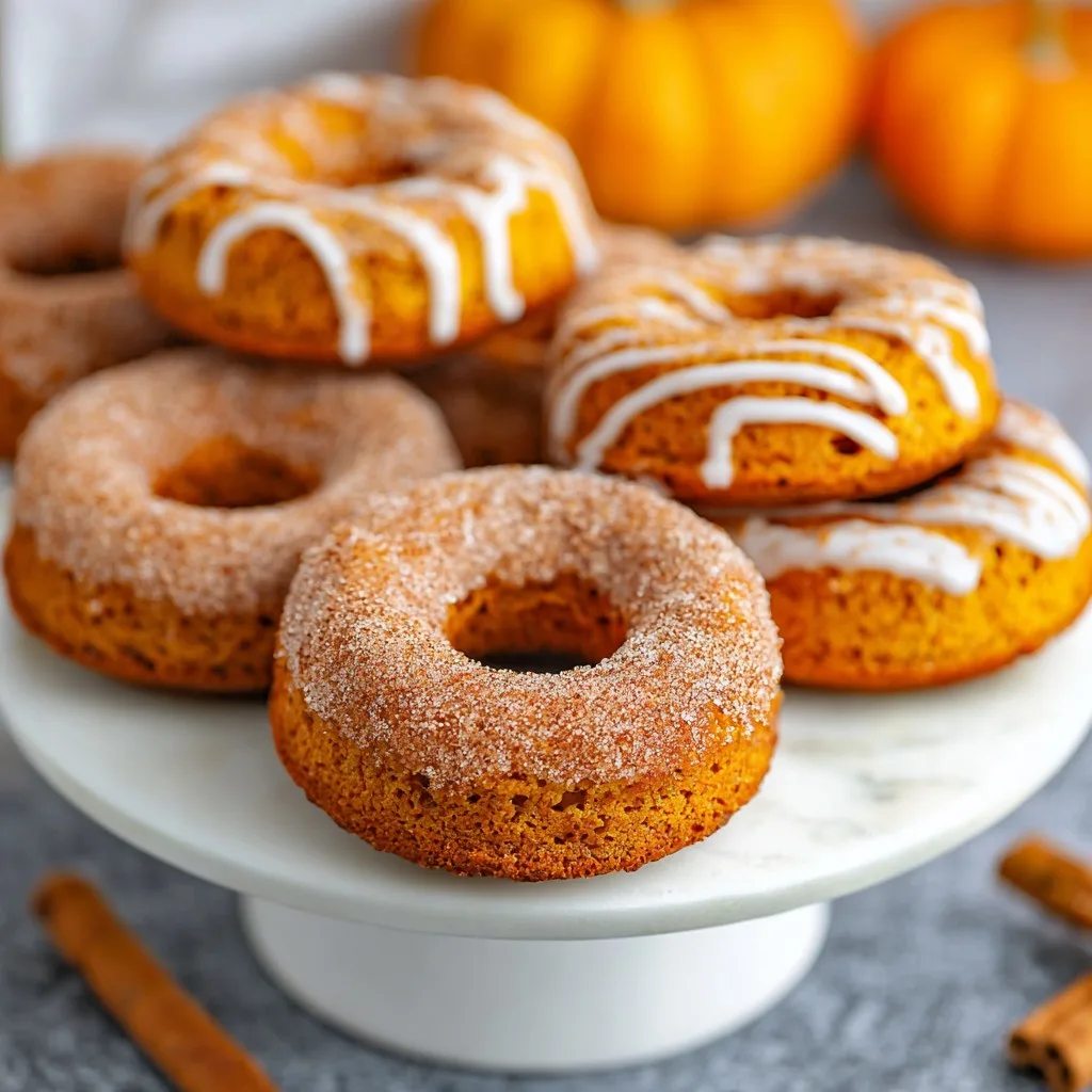 Easy Baked Pumpkin Donuts