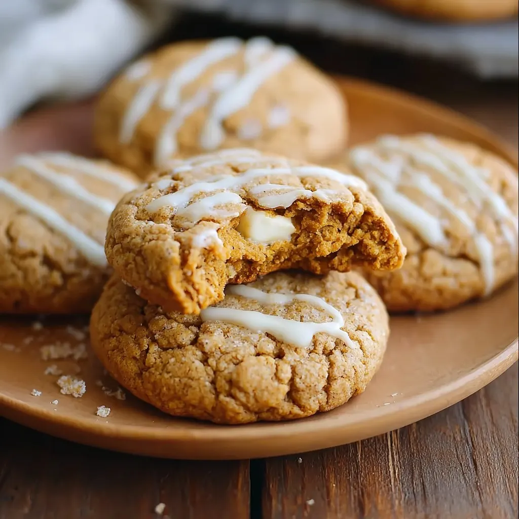Fall Pumpkin Cheesecake Cookies