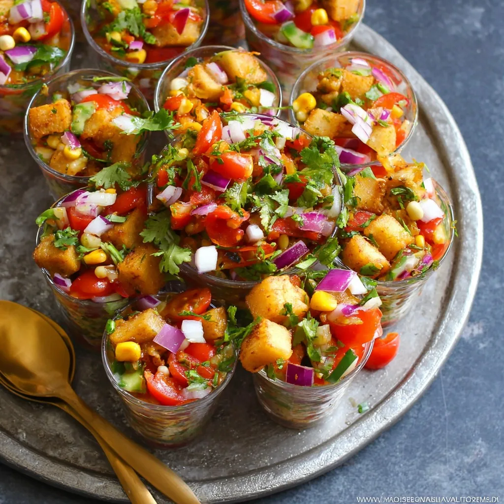Fresh Indian Chaat Salad 1 Fresh Indian Chaat Salad