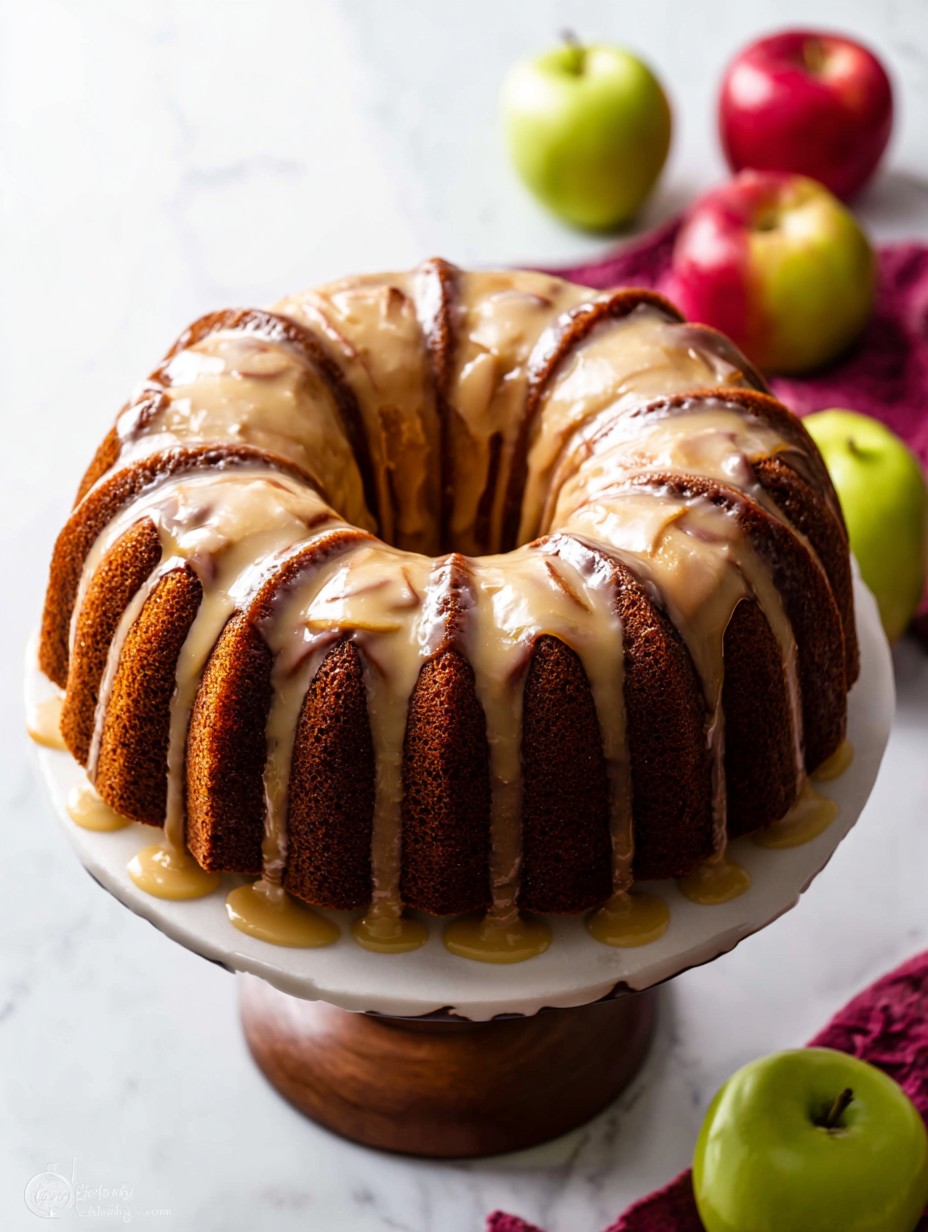 Glazed Apple Bundt Cake