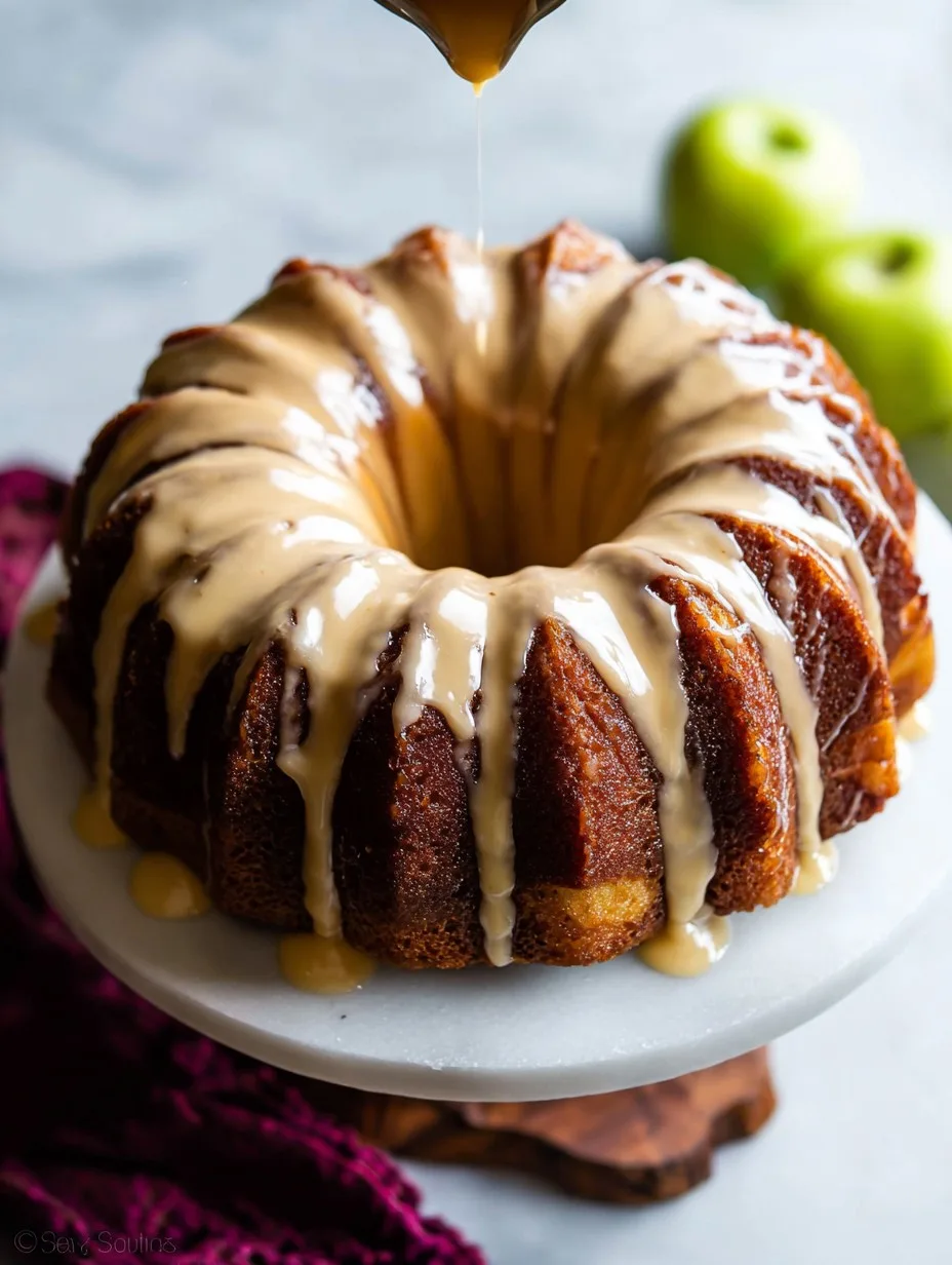 Glazed Apple Bundt Cake