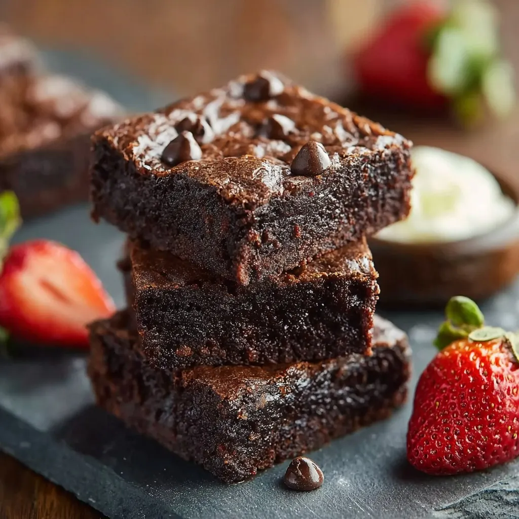 Guilt-Free Greek Yogurt Brownies