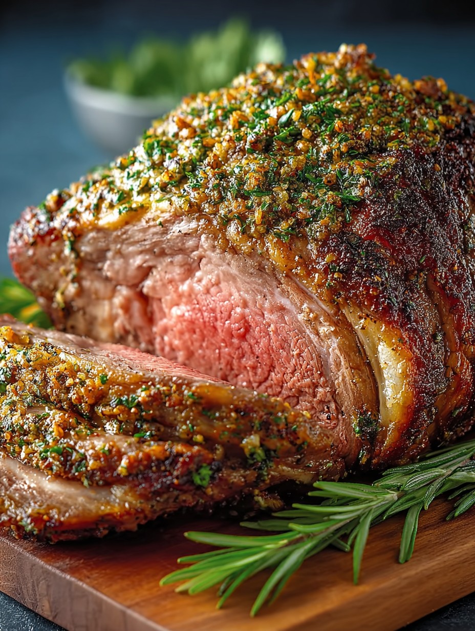 Herb-Crusted Prime Rib Roast