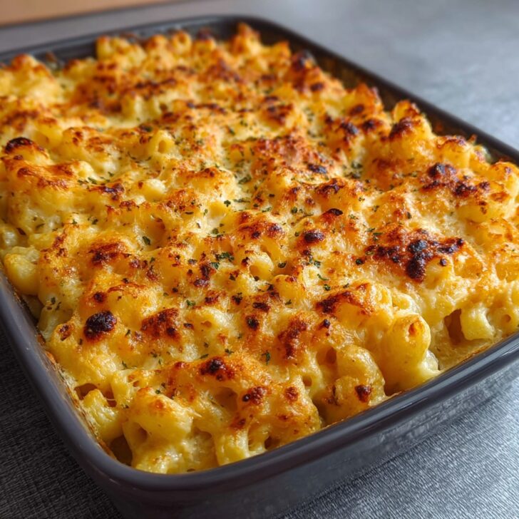 Homemade Baked Mac and Cheese Dinner Idea