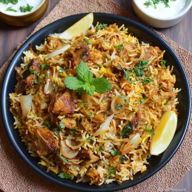 Homemade Jackfruit Biryani