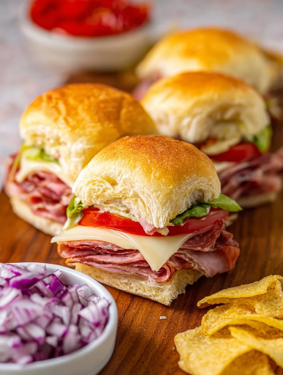 Italian Sub Sliders 1 Italian Sub Sliders