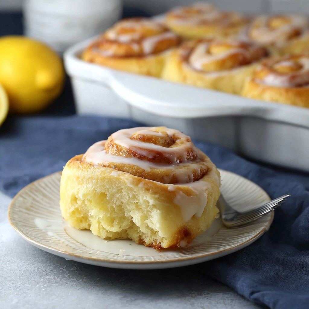 Lemon Sweet Rolls