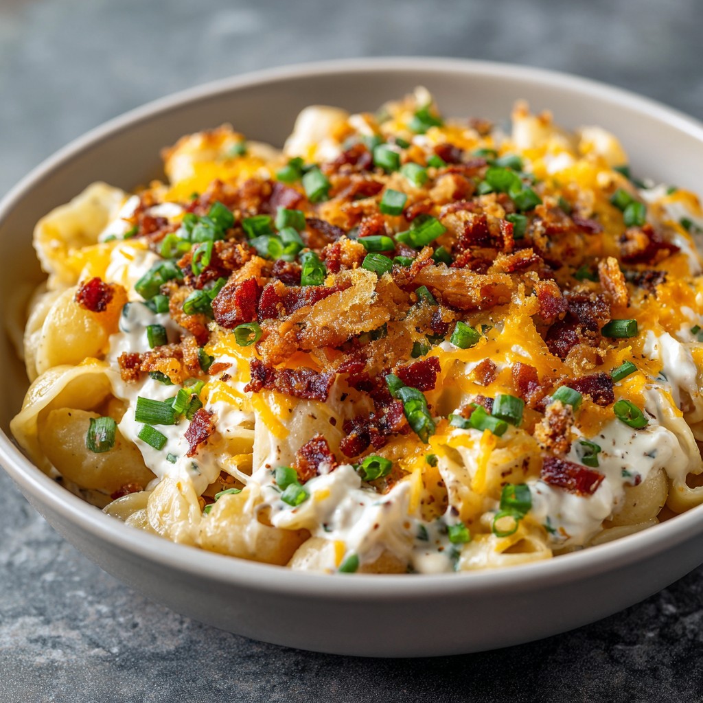 Loaded Baked Potato Pasta