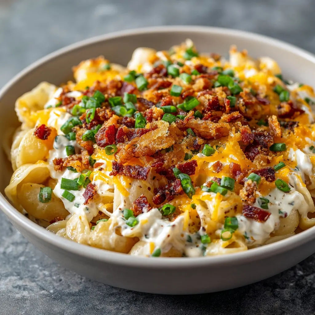 Loaded Baked Potato Pasta