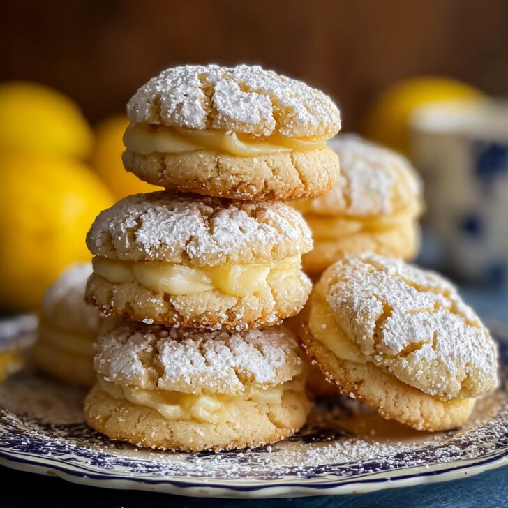 Luscious Lemon Gooey Butter Cookies