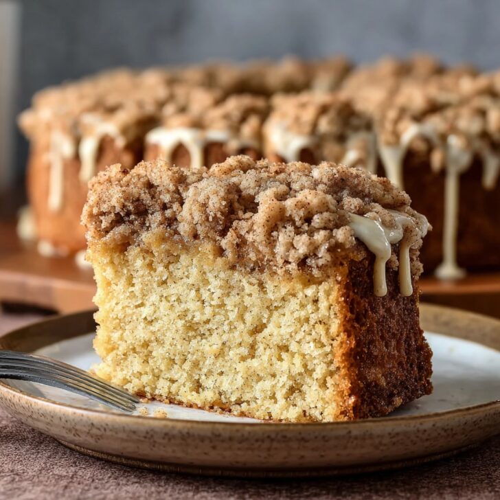 Maple Streusel Cake