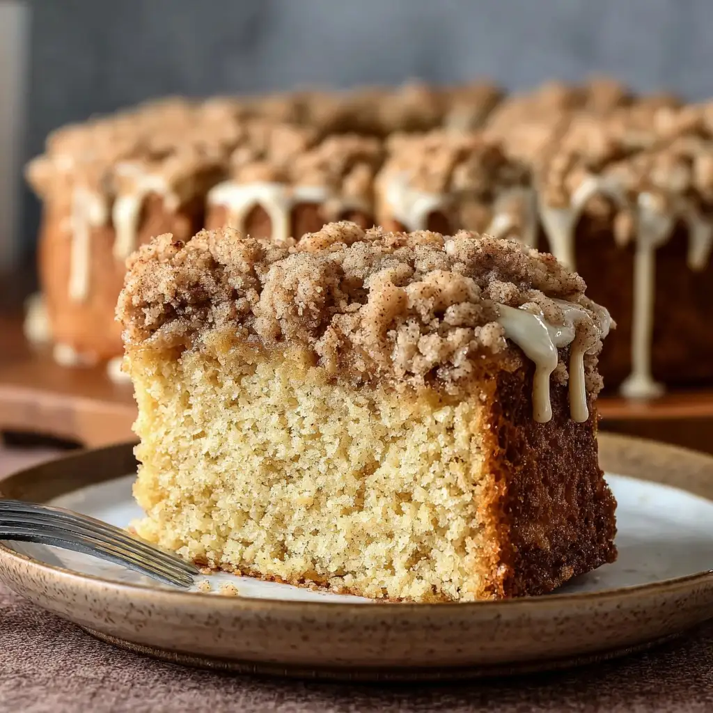 Maple Streusel Cake