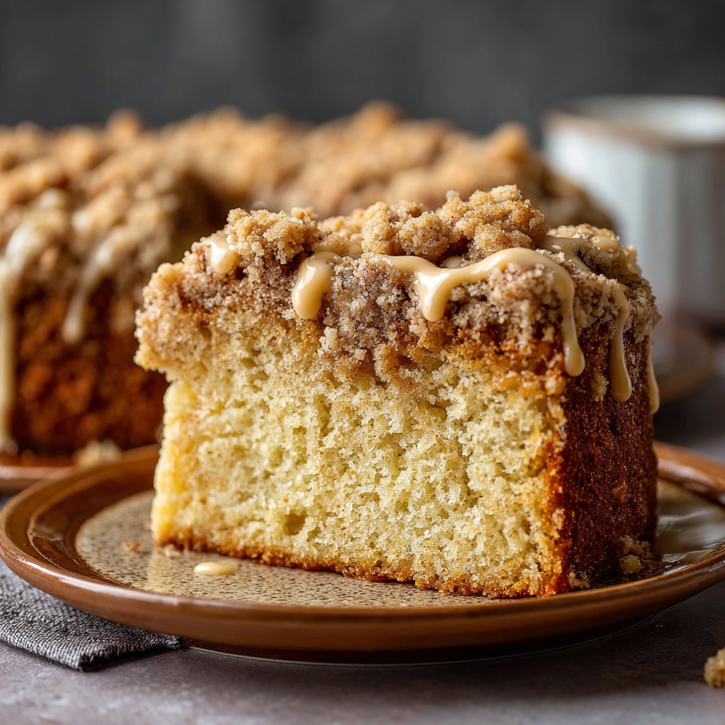 Maple Streusel Cake