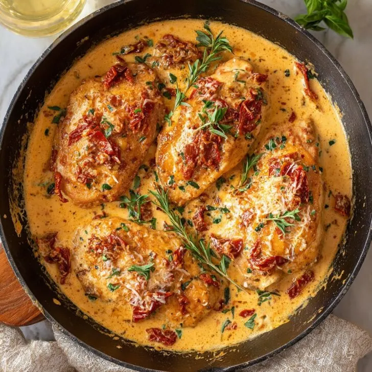 Marry Me Chicken (In Sun-Dried Tomato Cream Sauce)