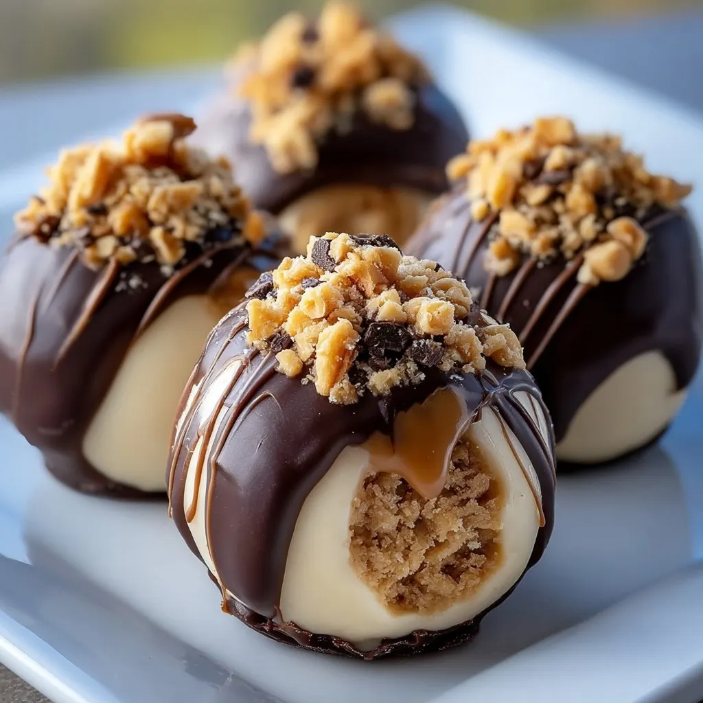 No-Bake Peanut Butter Cheesecake Balls
