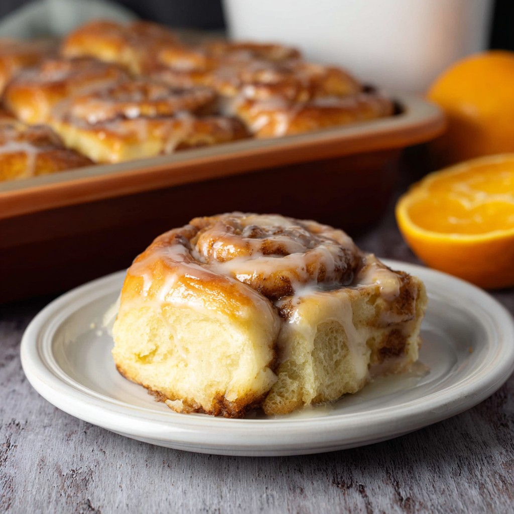 Orange Cinnamon Rolls