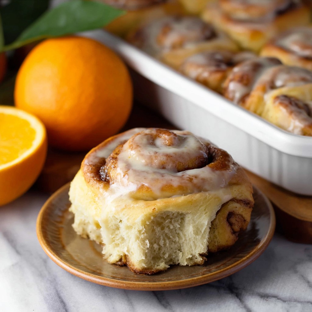 Orange Cinnamon Rolls