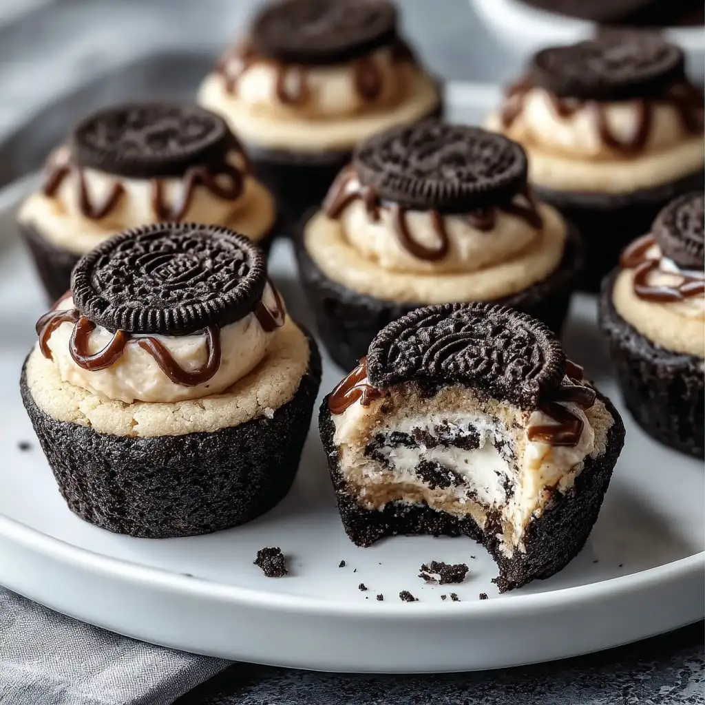 Oreo Cheesecake Cookie Cups