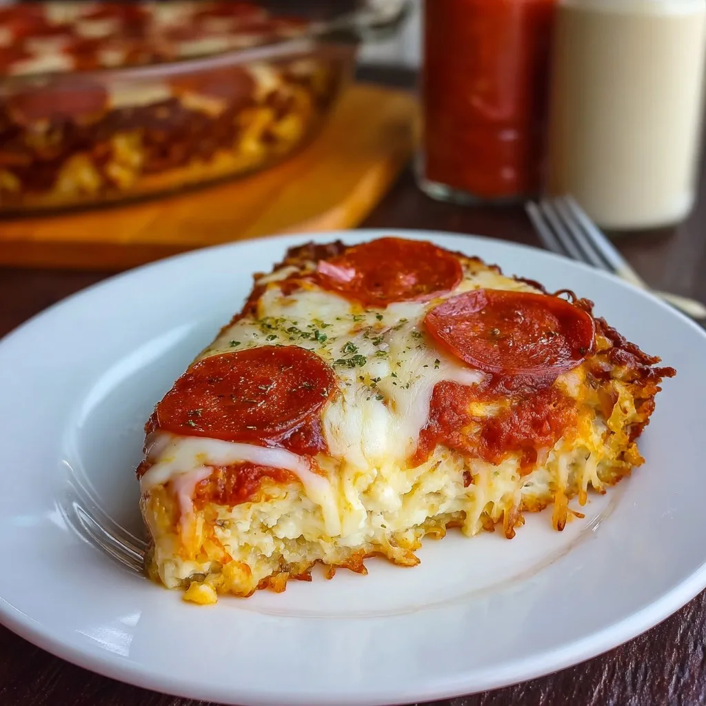 Pizza Style Cottage Cheese Bake