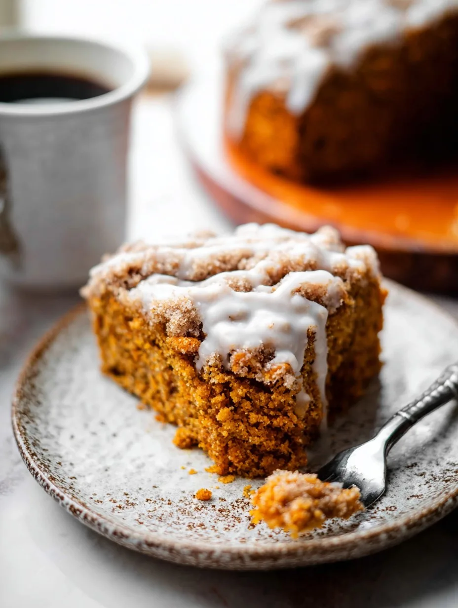 Pumpkin Coffee Cake 1 Pumpkin Coffee Cake