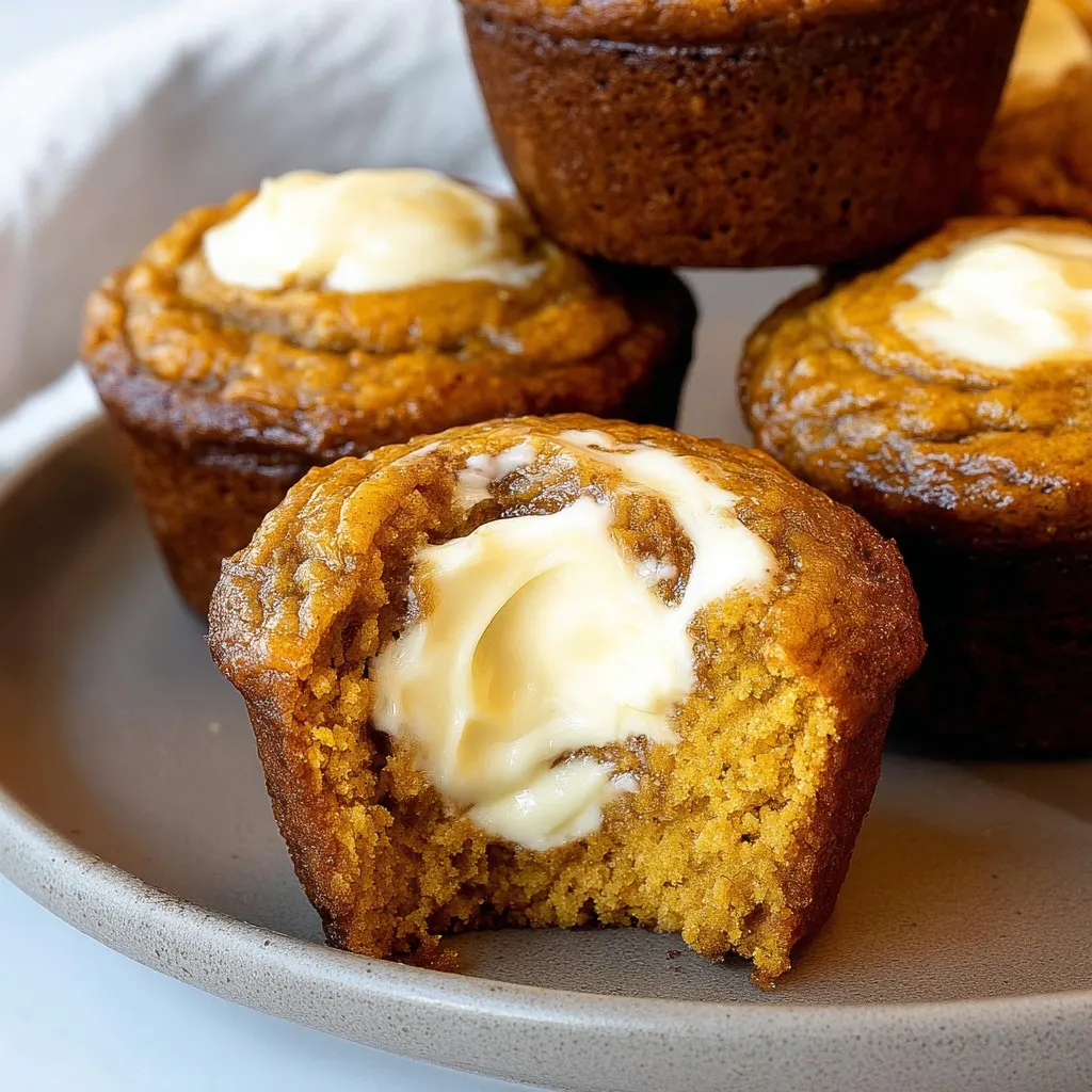 Pumpkin Cream Cheese Muffins
