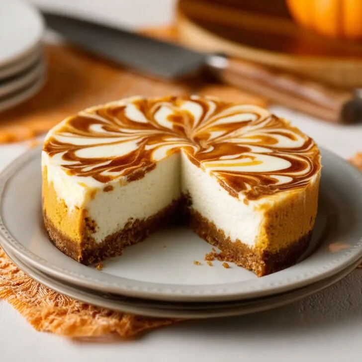 Pumpkin Swirl Cheesecake Recipe