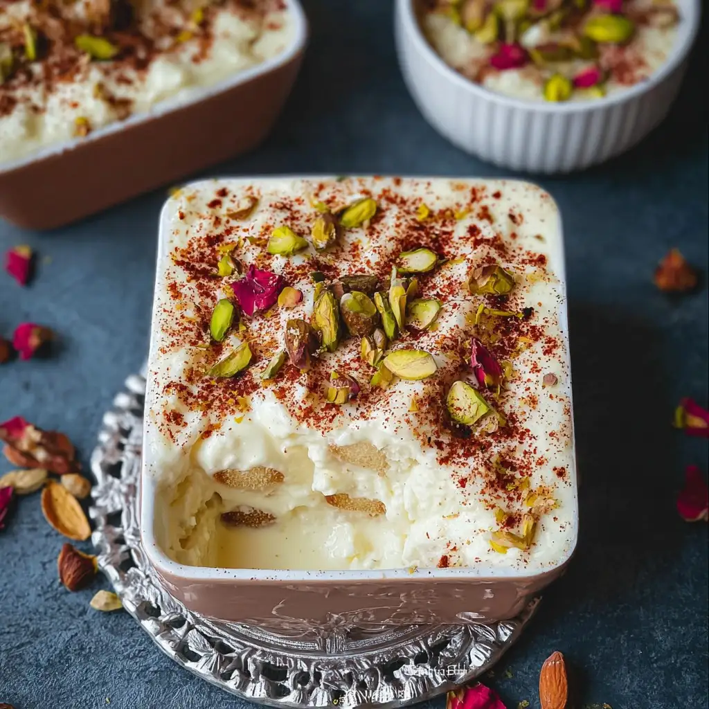 Rasmalai Tiramisu
