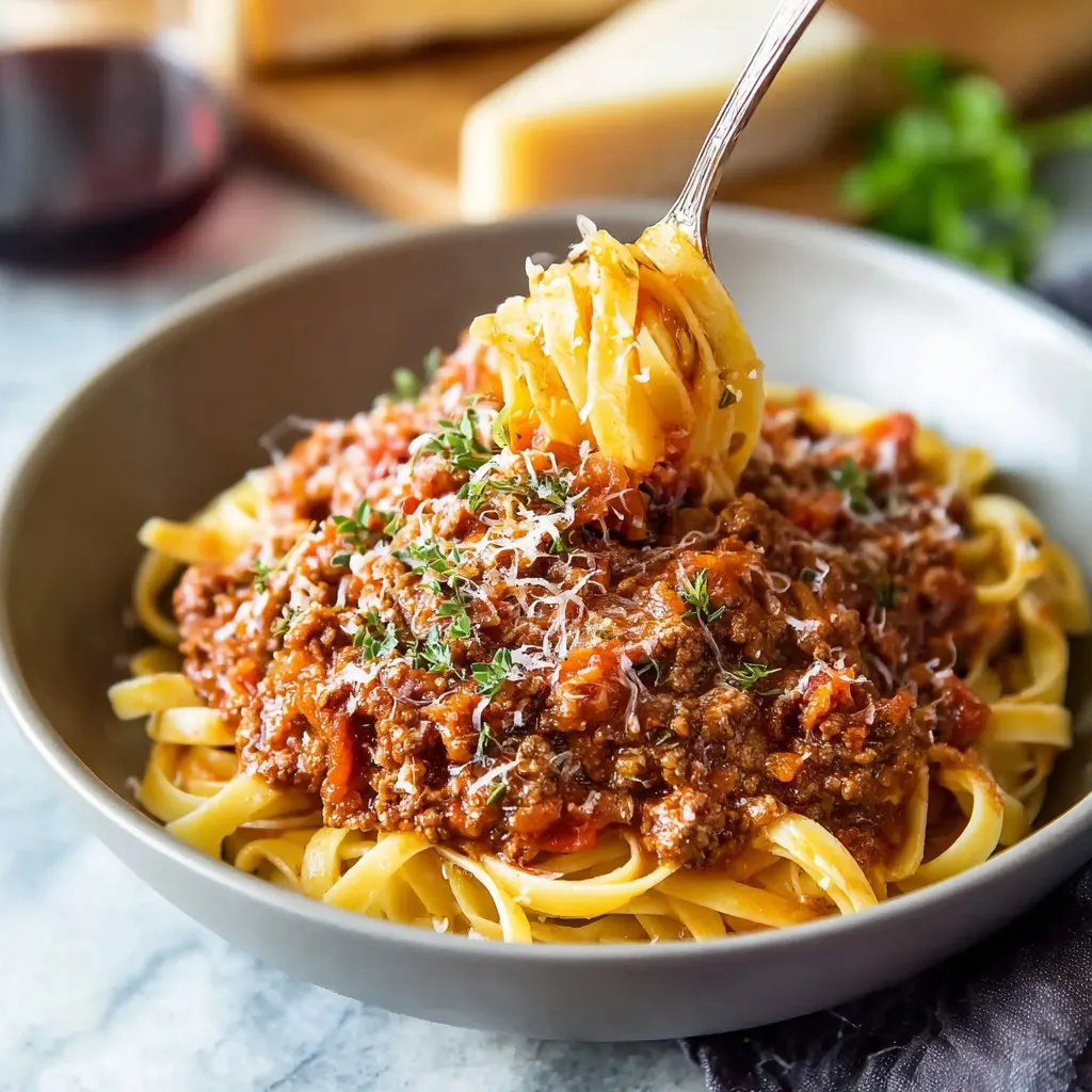 Slow Cooker Bolognese Sauce