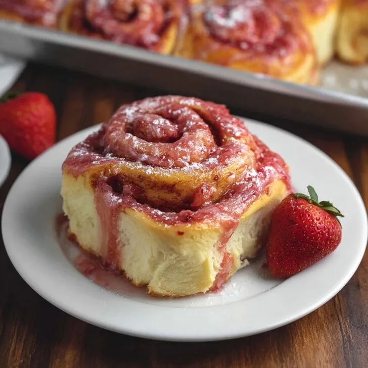 Strawberry Sweet Rolls