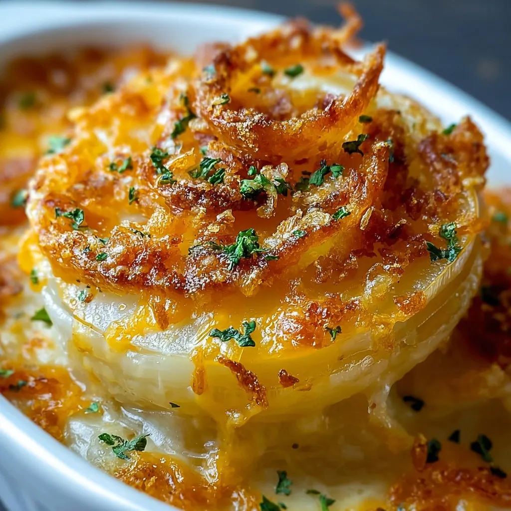 Tennessee Onions – The Cheesy Baked Side Dish Better Than Onion Rings